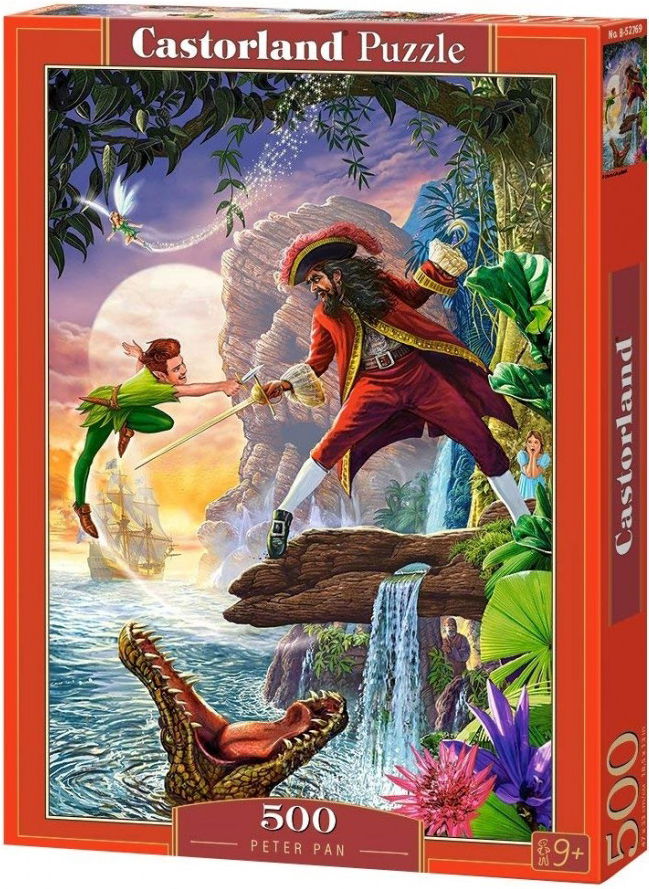 Пъзел Castorland от 500 части - Питър Пан
