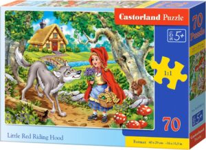 Пъзел Castorland от 70 части - Малката Червена шапчица
