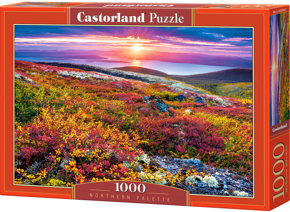 Пъзел Castorland от 1000 части - Северна палитра