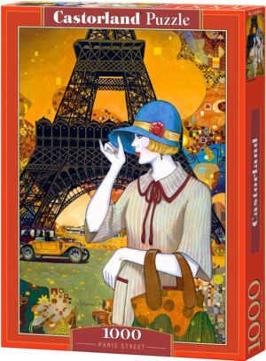 Пъзел Castorland от 1000 части - Улица в Париж