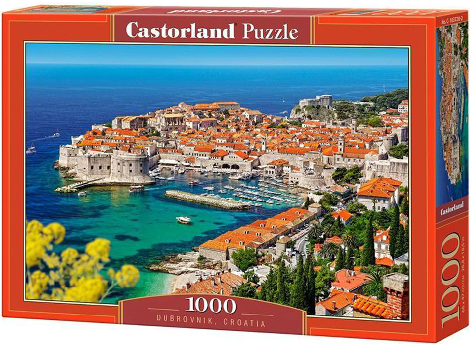 Пъзел Castorland от 1000 части - Дубровник, Хърватия