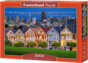 Пъзел Castorland от 1000 части - Рисуваните дами, Сан Франциско