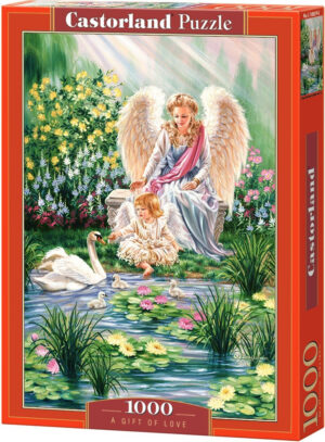 Пъзел Castorland от 1000 части - Ангелски дар, Дона Гелсингър
