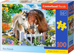 Пъзел Castorland от 100 части - Най-добри приятели