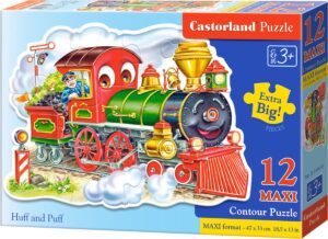 Пъзел Castorland от 12 XXL части - Пуф-паф