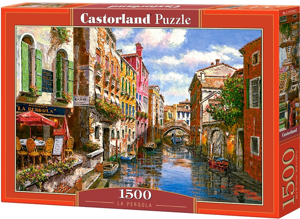 Пъзел Castorland от 1500 части - Ла Пергола, Италия