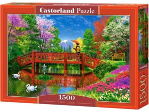 Пъзел Castorland от 1500 части - Езерото на Фуджи