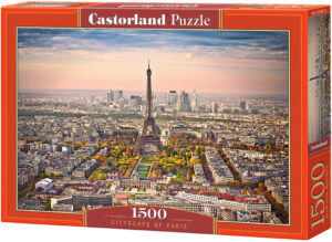 Пъзел Castorland от 1500 части - Градски пейзаж на Париж