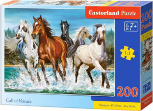 Пъзел Castorland от 200 части - Повикът на природата