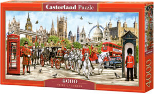 Панорамен пъзел Castorland от 4000 части - Гордостта на Лондон, Ричард Макнийл