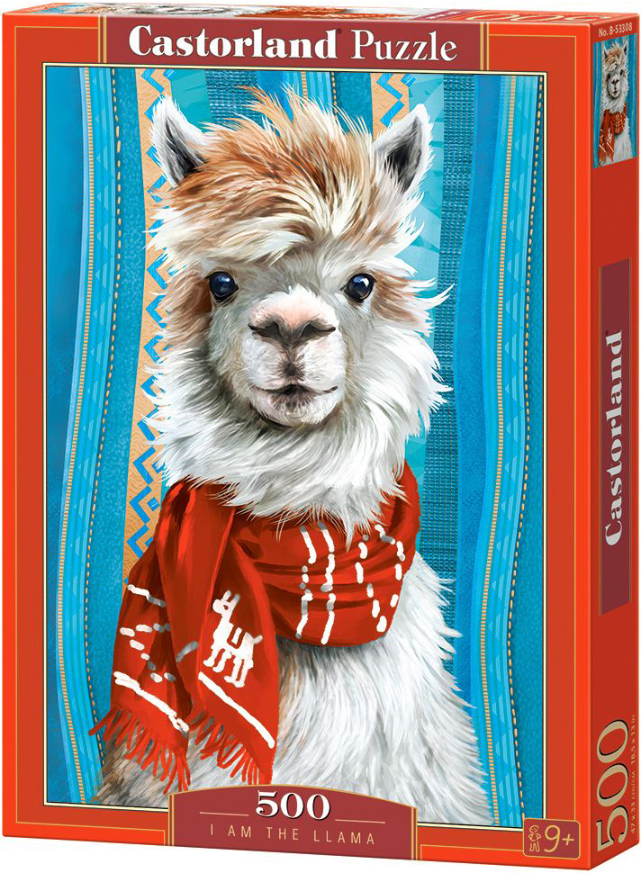 Пъзел Castorland от 500 части - Аз съм лама
