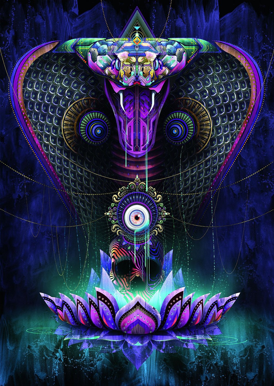 Пъзел Schmidt от 1000 части - Святата кобра, Крис Сондърс