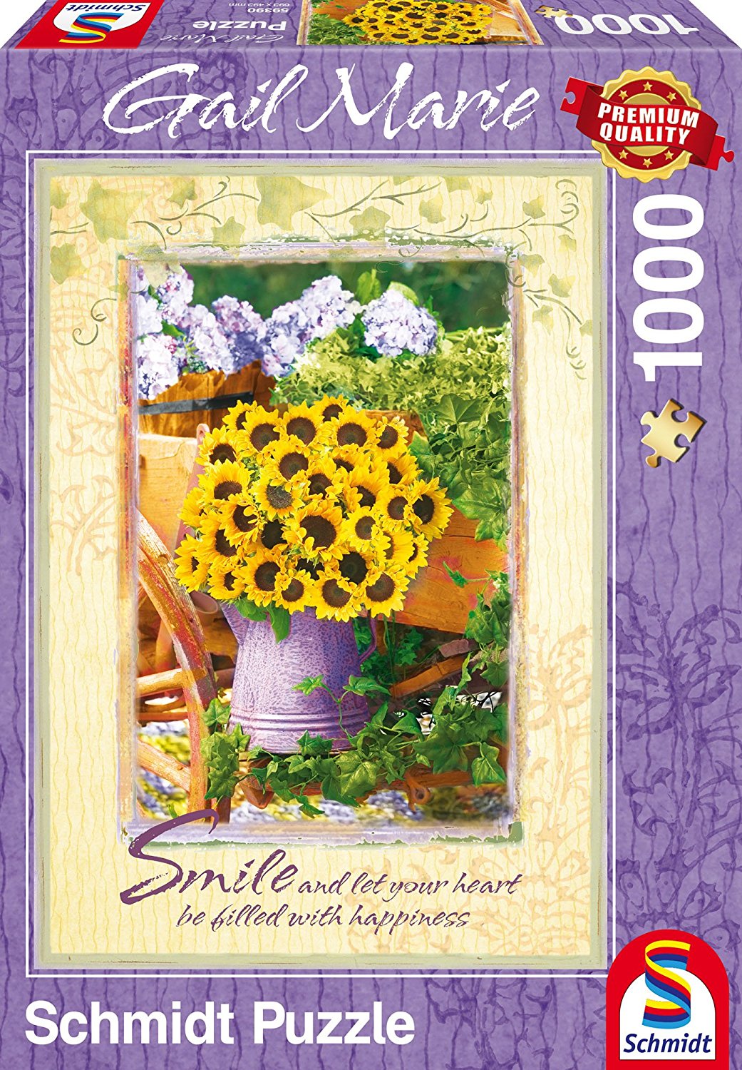 Пъзел Schmidt от 1000 части - Усмихни се!, Гейл Мари