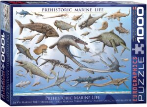 Пъзел Eurographics от 1000 части –  Праисторически живот в океана