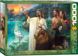 Пъзел Eurographics от 1000 части –  Създаването на Рая, Нейтан Грийн