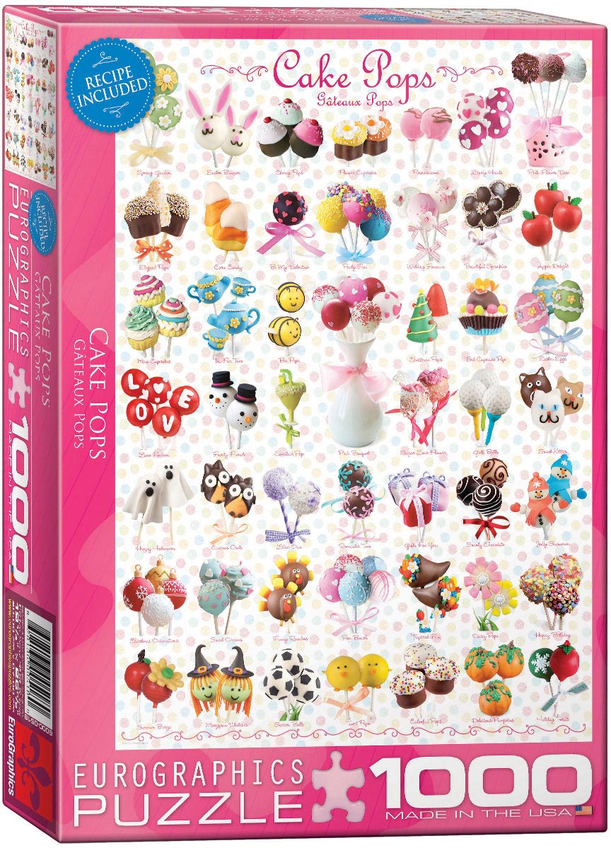 Пъзел Eurographics от 1000 части - Сладки изкушения