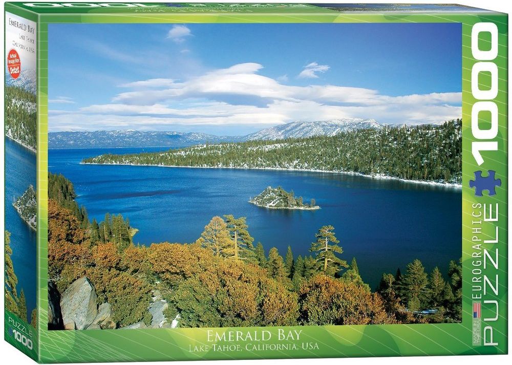 Пъзел Eurographics от 1000 части –  Емералдовия залив в Калифорния
