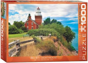 Пъзел Eurographics от 1000 части – Фар в Мичиган