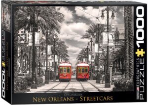 Пъзел Eurographics от 1000 части – Трамваите на Ню Орлиънс