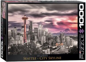 Пъзел Eurographics от 1000 части – Космическата игла, Сиатъл