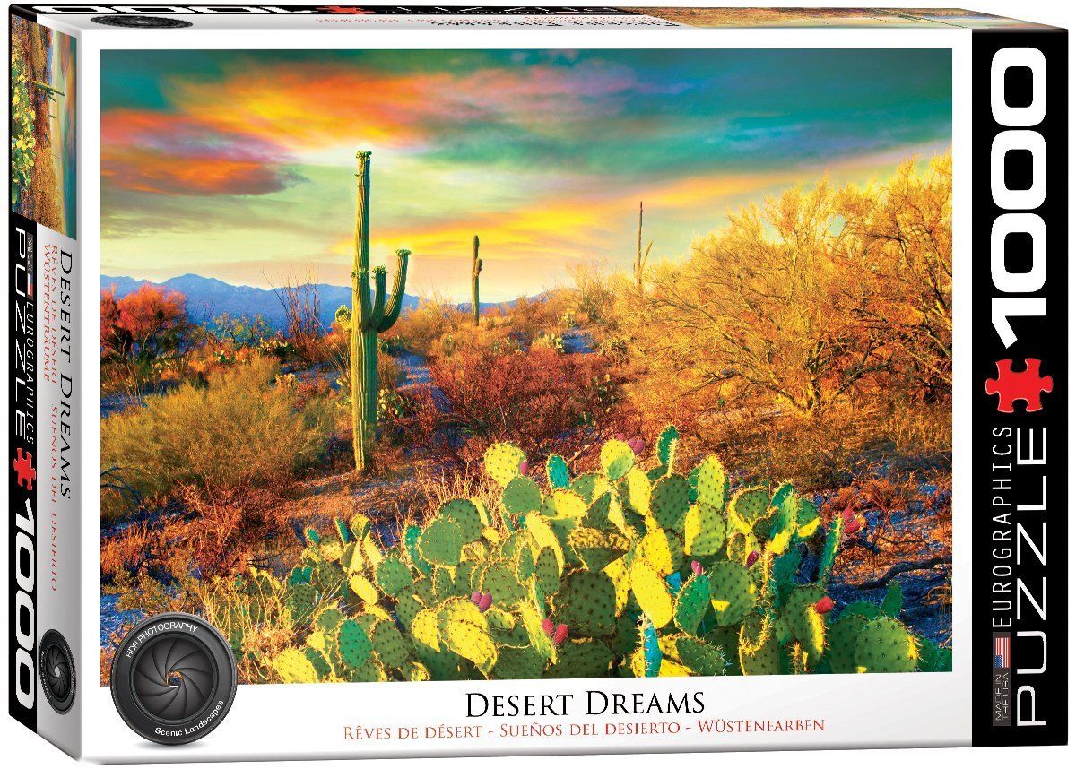 Пъзел Eurographics от 1000 части – Цветове в пустинята