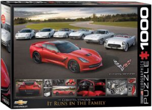 Пъзел Eurographics от 1000 части – Корвет Стингрей