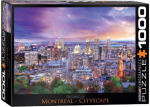 Пъзел Eurographics от 1000 части – Монреал