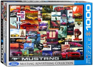 Пъзел Eurographics от 1000 части – Форд Мустанг