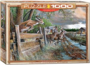 Пъзел Eurographics от 1000 части - Изоставена ферма, Кевин Даниел