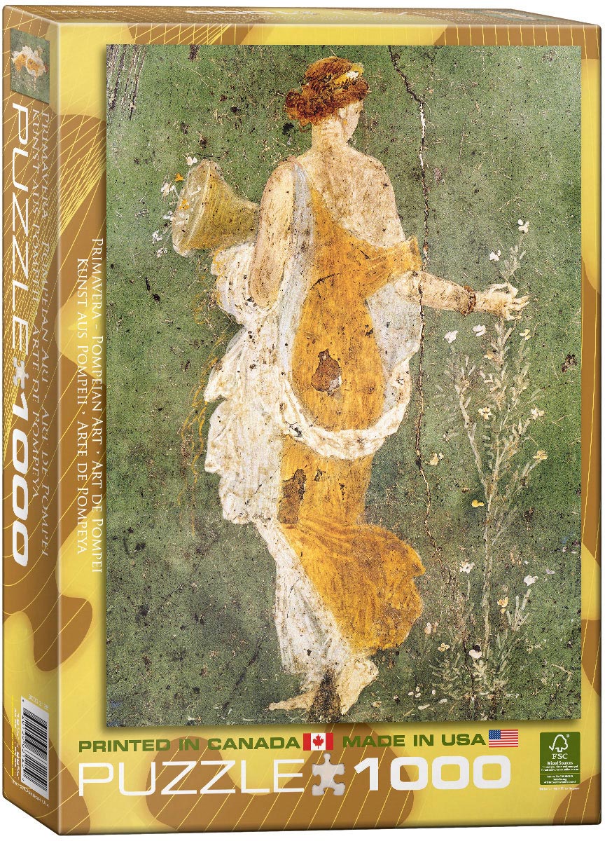 Пъзел Eurographics от 1000 части – Примавера в Помпей