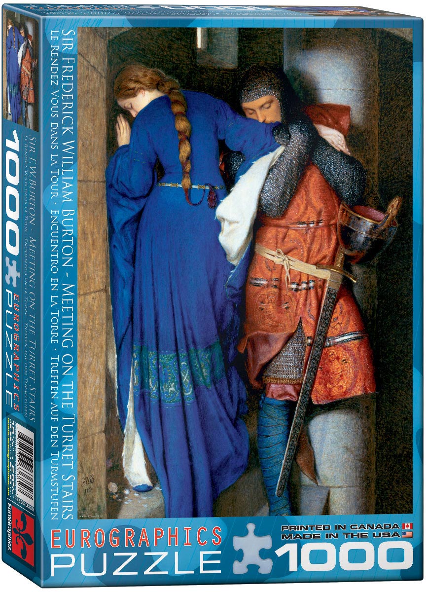 Пъзел Eurographics от 1000 части –  Среща на стълбите, Фредерик Уилям Бъртън