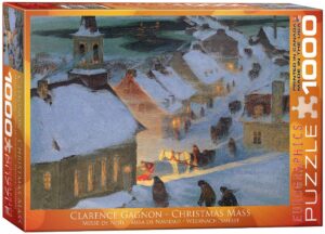 Пъзел Eurographics от 1000 части – Коледа, Кларънс Ганьон