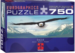 Панорамен пъзел Eurographics от 750 части – Орел