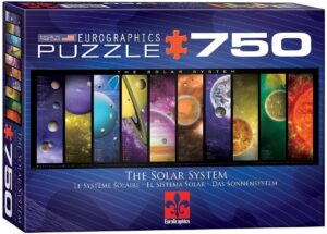 Панорамен пъзел Eurographics от 750 части – Слънчевата система