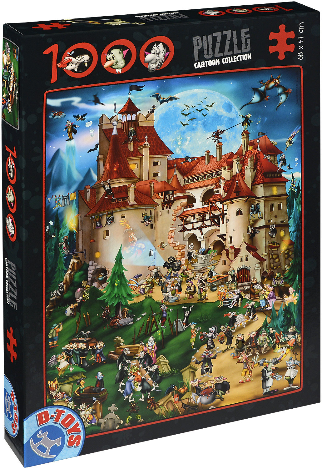 Пъзел D-Toys от 1000 части – Дракула