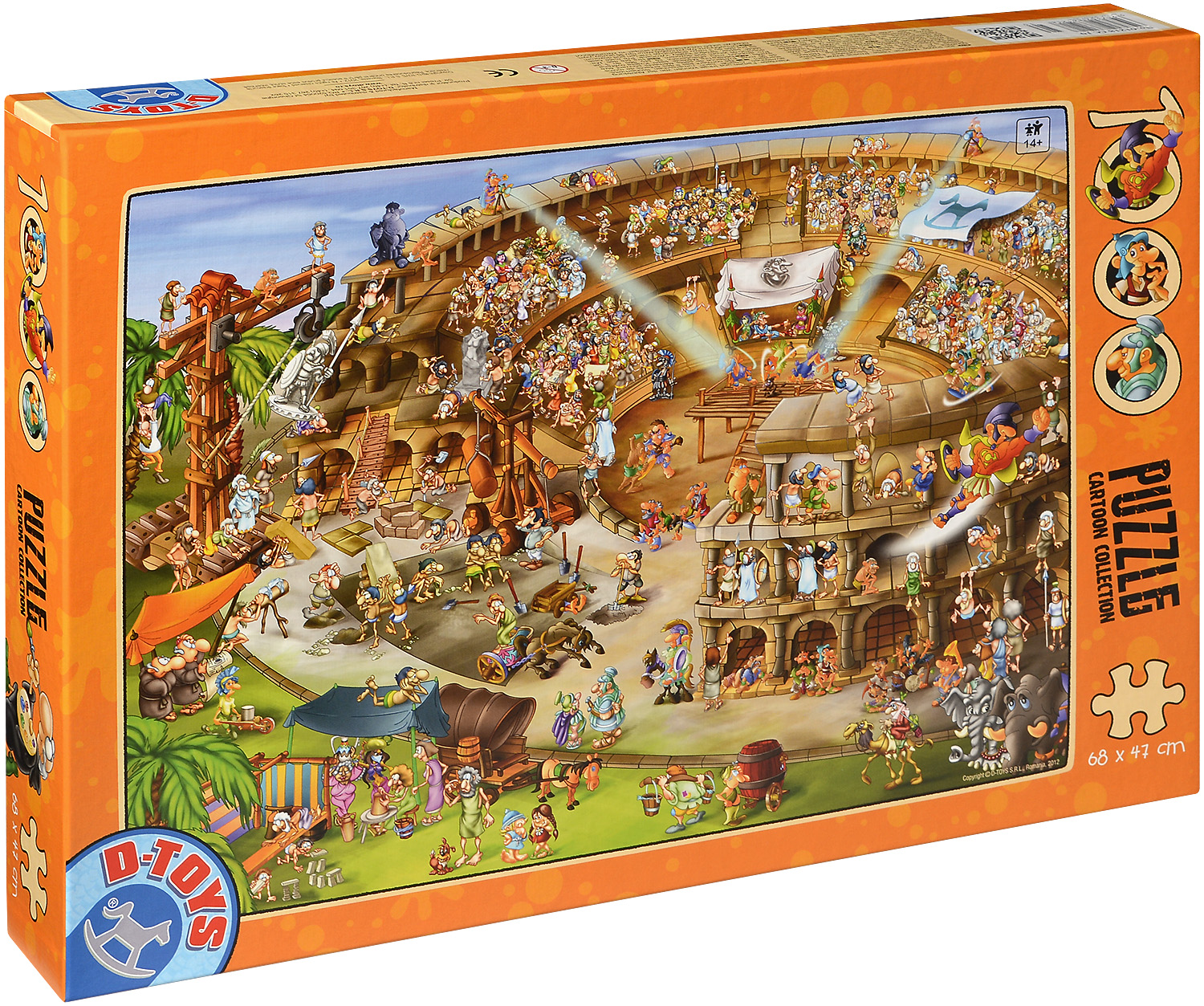 Пъзел D-Toys от 1000 части – Колизеума