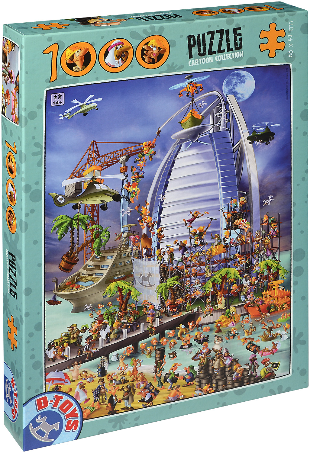Пъзел D-Toys от 1000 части – Дубай