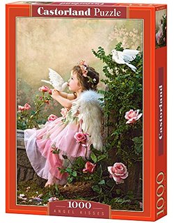 Пъзел Castorland от 1000 части - Целувки от ангел