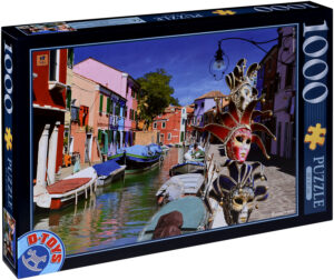 Пъзел D-Toys от 1000 части - Бурано, Италия