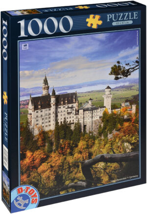 Пъзел D-Toys от 1000 части - Замъкът Нойшванщайн, Германия