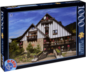 Пъзел D-Toys от 1000 части - Хотел Plai de dor, Буковина, Румъния