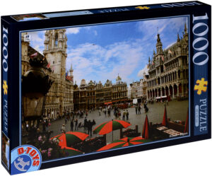 Пъзел D-Toys от 1000 части - Брюксел, Белгия