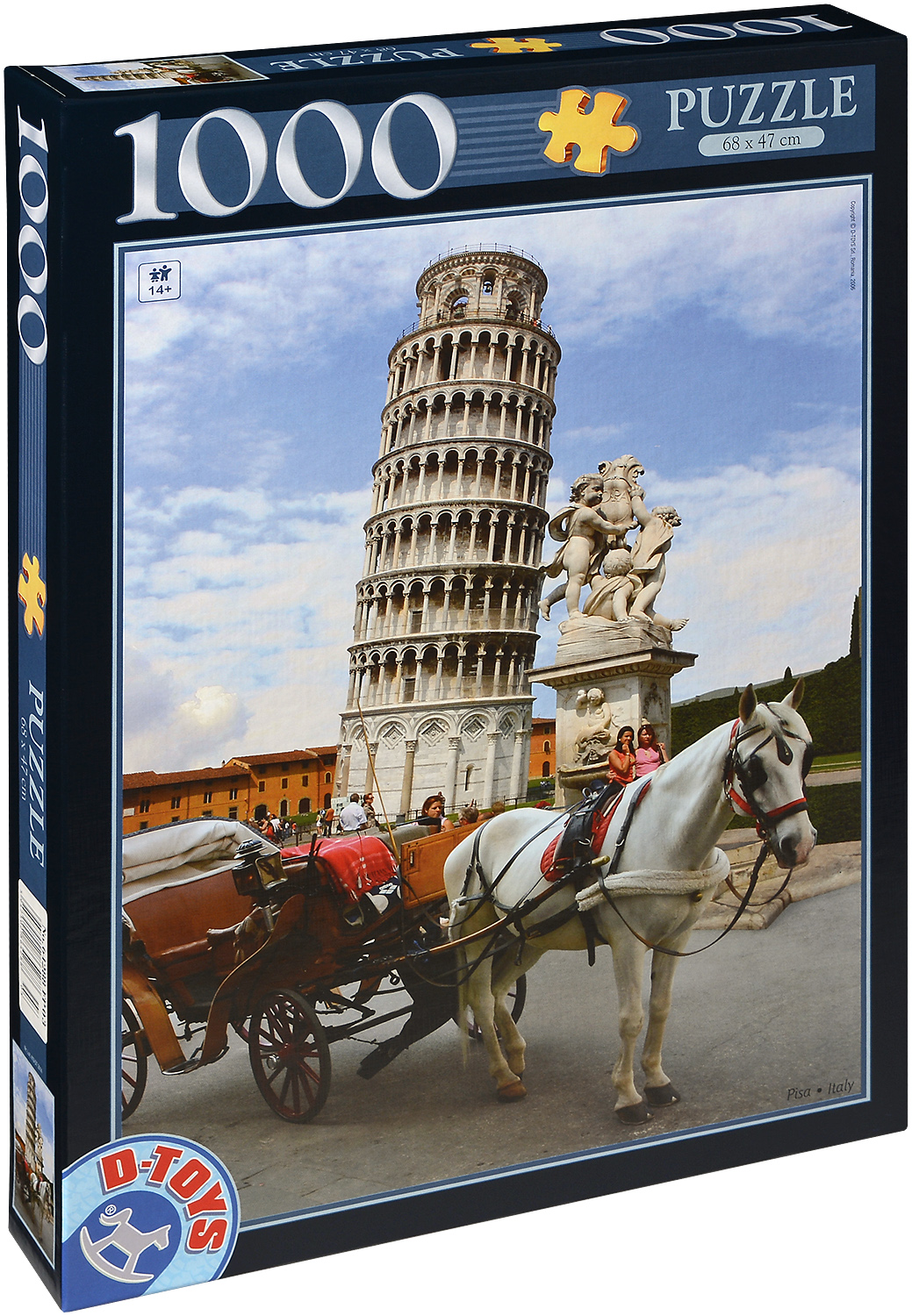 Пъзел D-Toys от 1000 части - Пиза, Италия