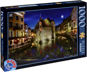 Пъзел D-Toys от 1000 части - Анси, Франция