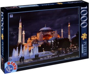 Пъзел D-Toys от 1000 части - Църквата Света София, Истанбул