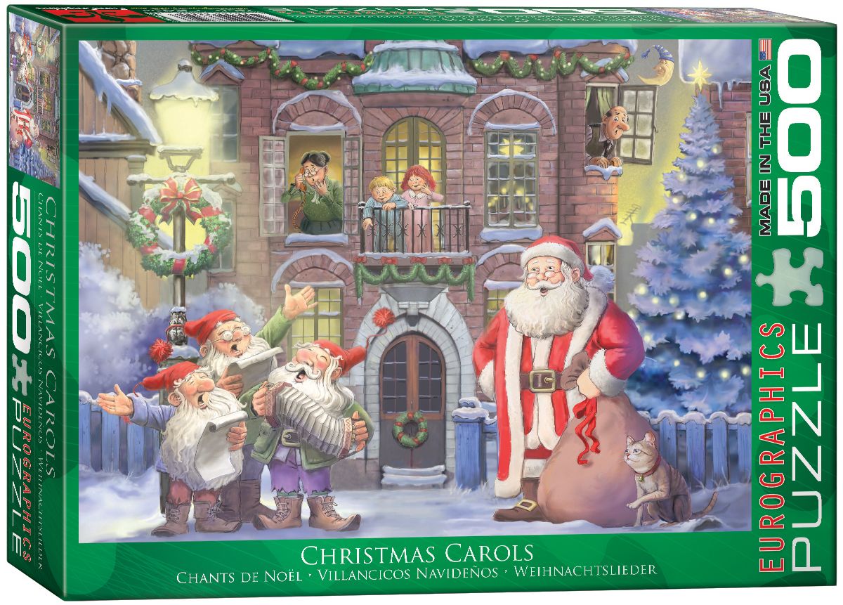 Пъзел Eurographics от 500 части – Коледни песни, Майкъл Филип Густафсон