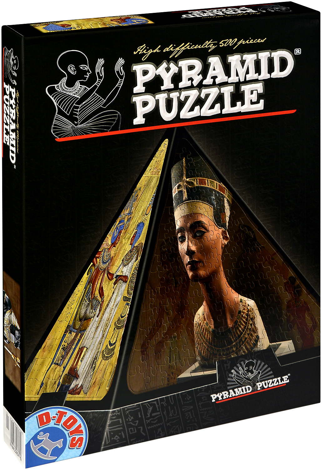 Пирамидален пъзел D-Toys от 500 части - Египет I