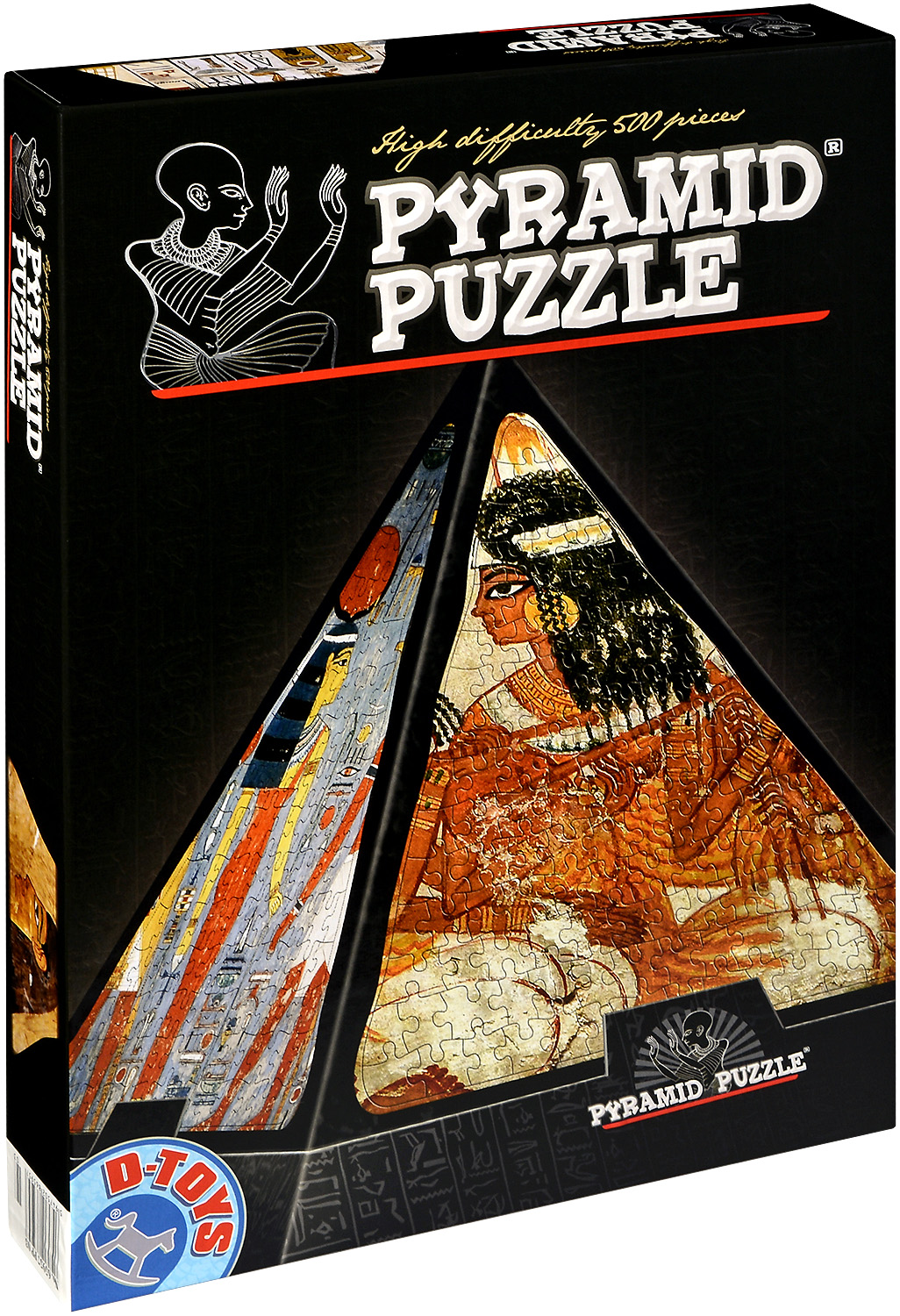Пирамидален пъзел D-Toys от 500 части - Египет III