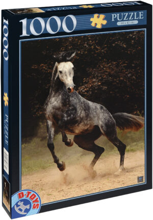Пъзел D-Toys от 1000 части - Кон за езда, Войтек Квятковски