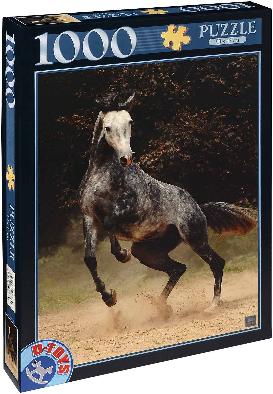Пъзел D-Toys от 1000 части - Кон за езда, Войтек Квятковски